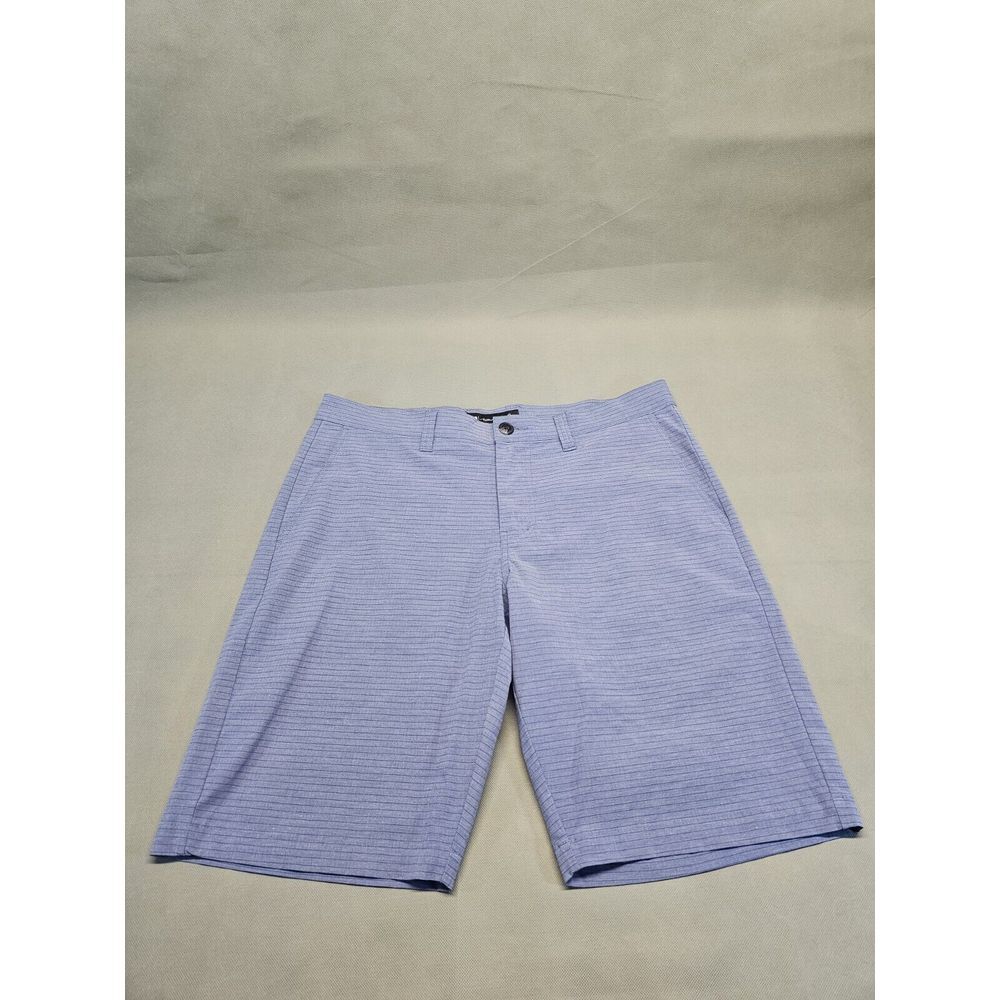 Travis Mathew Men Save‎ The Day Shorts (1MU351) Blue Size 34 Waist